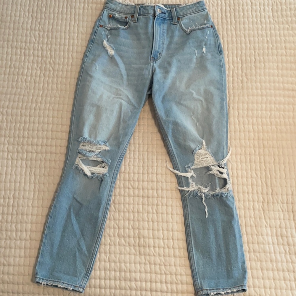 Abercrombie Skinny High Rise Curve Love Jeans - Picture 2 of 5